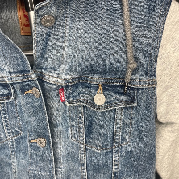 Levi Strauss denim and cotton jacket womens - Picture 4 of 10